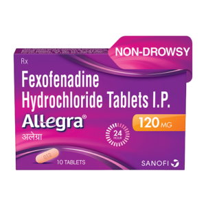 Allegra-120mg (Fexofenadine) -Tablets