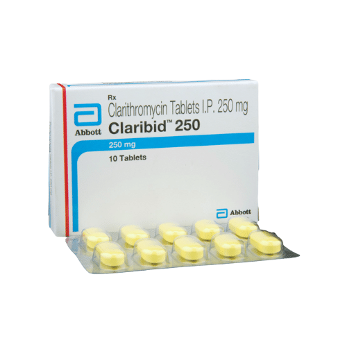 Clarithromycin 250mg (Claribid) Tablets
