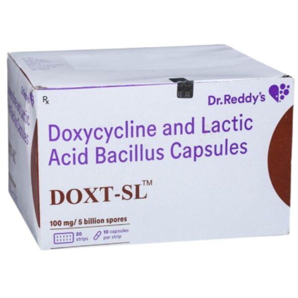 Doxycycline 100mg (DOXT – SL)