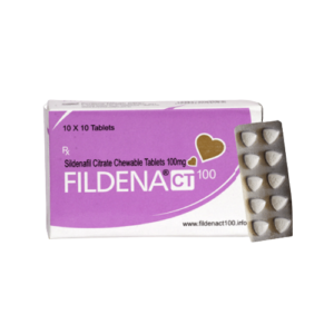 Fildena CT (Sildenafil) Chewable Tablets