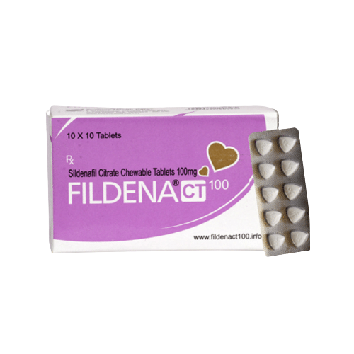 Fildena CT (Sildenafil) Chewable Tablets
