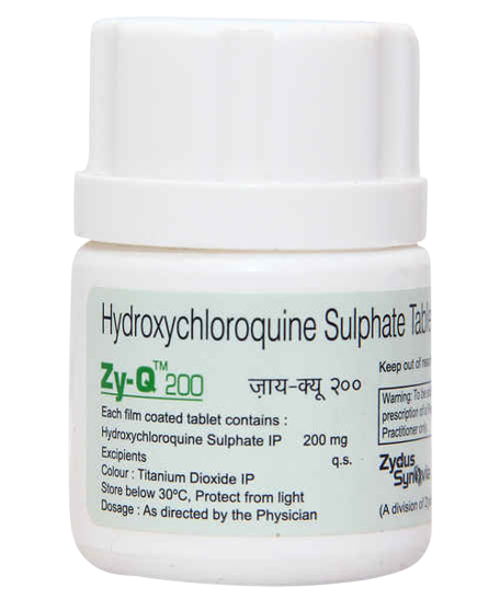 Hydroxychloroquine 200mg Tablets (Zy-Q)