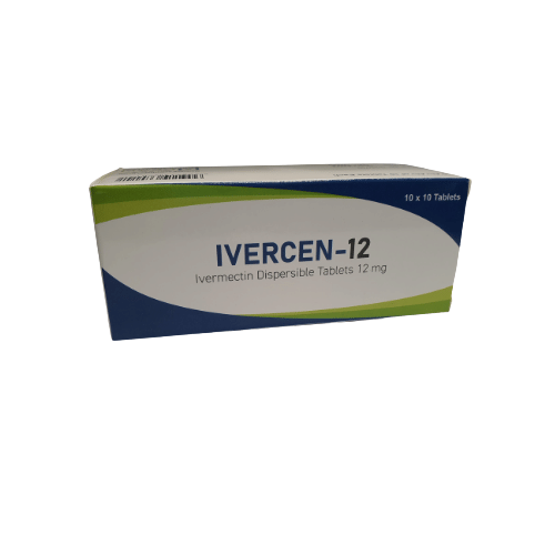 Ivermectin 12mg Tablets (Ivercen)
