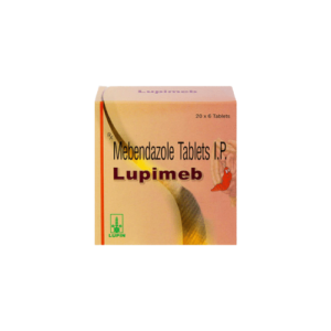 Mebendazole 100mg (Lupimeb) tablets