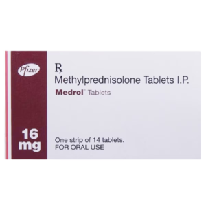 Medrol 16mg (Methylprednisolone) Tablets