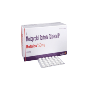 Metoprolol Tartrate 50mg (Betaloc) Tablets