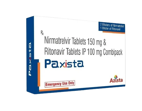 Paxista Combipack (Nirmatrevir 150mg + Ritonavir 100mg)