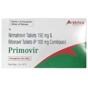 Primovir Combipack (Nirmatrelvir 150mg & Ritonavir 100mg)