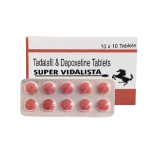 Super Vidalista (Tadalafil & Dapoxetine) Tablets