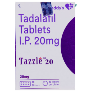 Tazzle 20mg (Tadalafil) Tablets