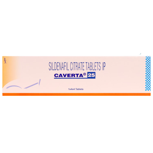 Caverta-25mg-(Sildenafil)-Tablets