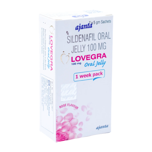 Lovegra Oral Jelly (Sildenafil)