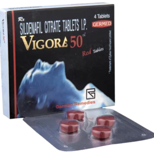 Sildenafil 50mg Tablets (Vigore 50 Red)