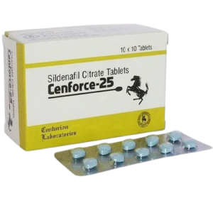 Sildenafil Tablets 25mg (Cenforce 25)