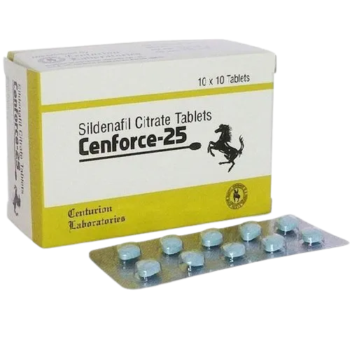 Sildenafil Tablets 25mg (Cenforce 25)