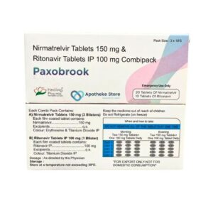 PAXOBROOK (NIRMATRELVIR 150MG + RITONAVIR 100MG) PAXLOVID TABLET