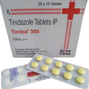 Tinidazole 300mg (Tiniba) Tablets