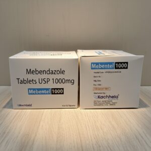 Mebentel 1000 (Mebendazole 1000mg) Tablets